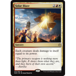 Solar Blaze - Foil