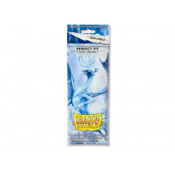 Dragon Shield - Perfect Fit Sealable 100 Sleeves - Clear 'Thindra'