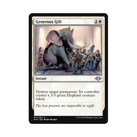 Cadeau généreux - Foil