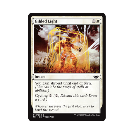 Lumière dorée - Foil