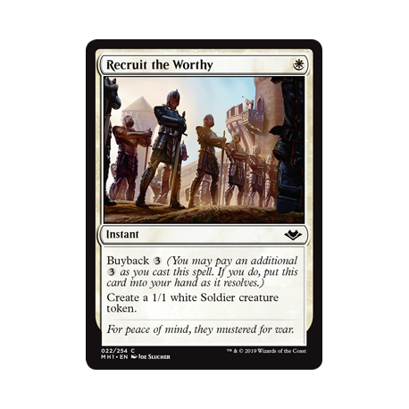 Recrutement des vaillants - Foil