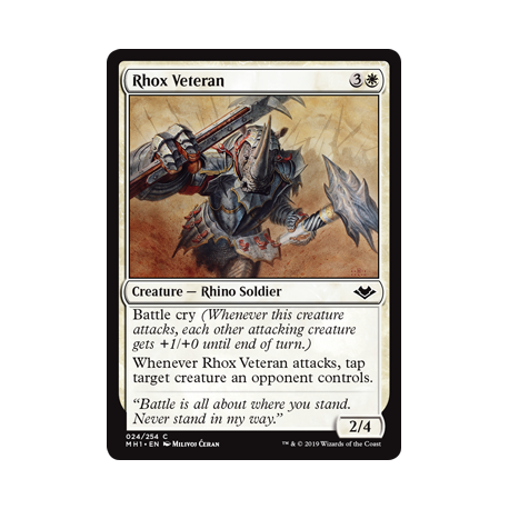 Vétéran rhox - Foil