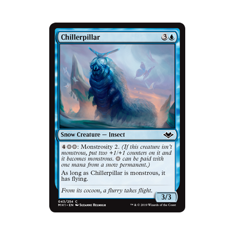 Chenille des neiges - Foil