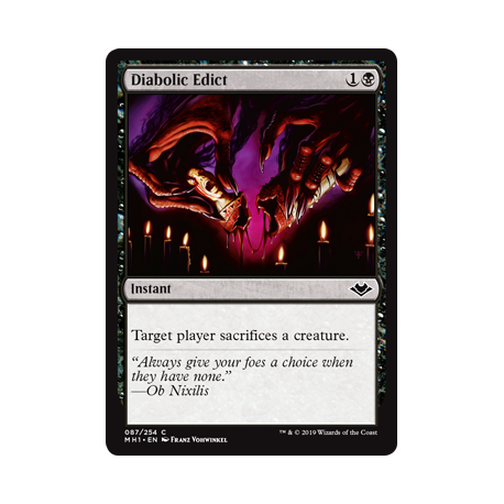 Édit diabolique - Foil