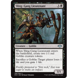 Sling-Gang Lieutenant - Foil