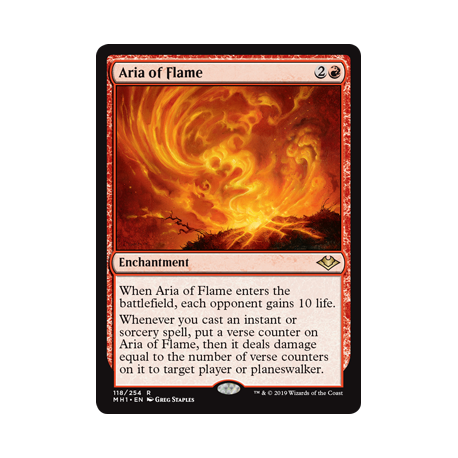 Aria de flammes - Foil
