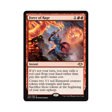 Force de rage - Foil