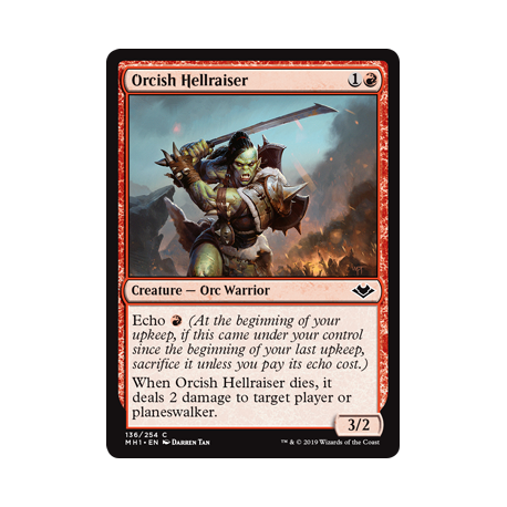 Orcish Hellraiser - Foil