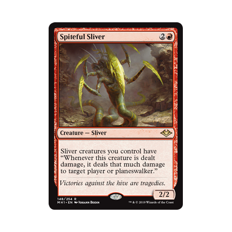 Spiteful Sliver - Foil