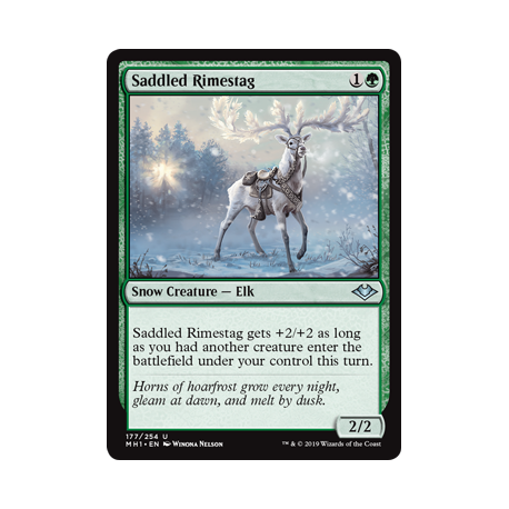 Saddled Rimestag - Foil