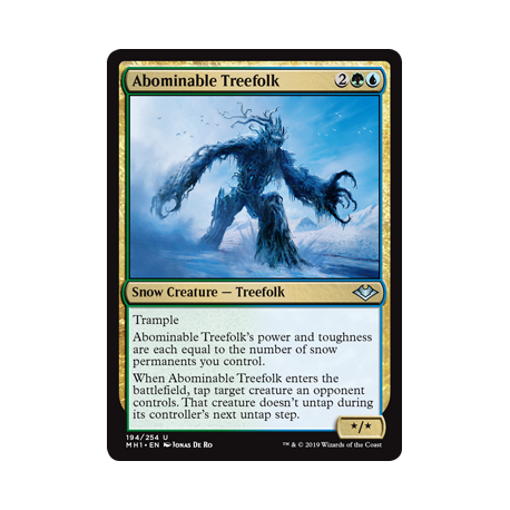 Abominable Treefolk - Foil