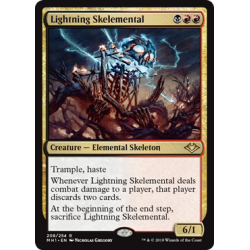 Lightning Skelemental - Foil