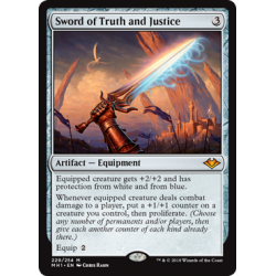 Sword of Truth and Justice - Foil