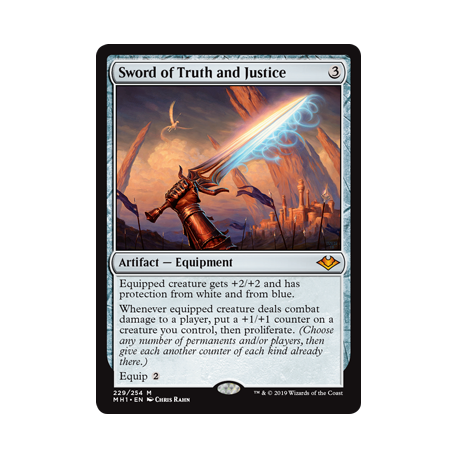 Sword of Truth and Justice - Foil