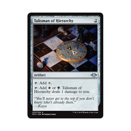 Talisman of Hierarchy - Foil