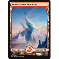 Snow-Covered Mountain - Foil