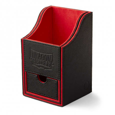 Dragon Shield - Nest+ Deck Box 100 - Black/Red