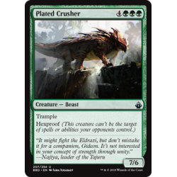 Plated Crusher