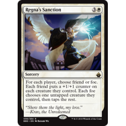 Regna's Sanction - Foil