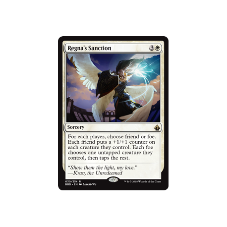 Regna's Sanction - Foil