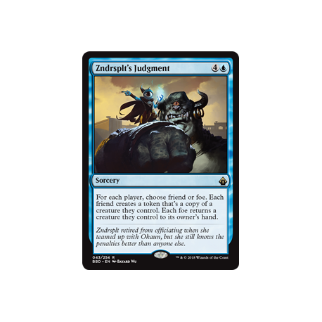 Zndrsplt's Judgment - Foil