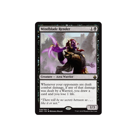 Mindblade Render - Foil