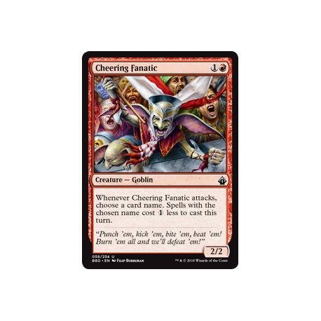 Cheering Fanatic - Foil