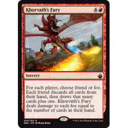 Khorvath's Fury - Foil