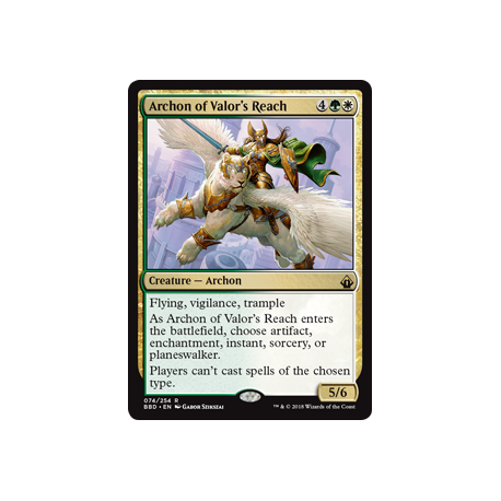 Archon of Valor's Reach - Foil