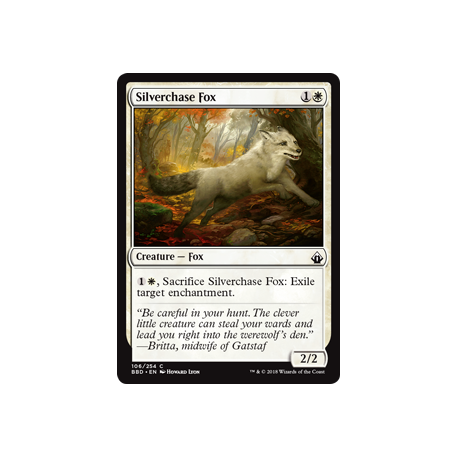 Silverchase Fox - Foil