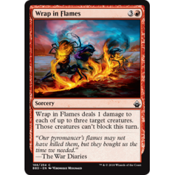 Wrap in Flames - Foil