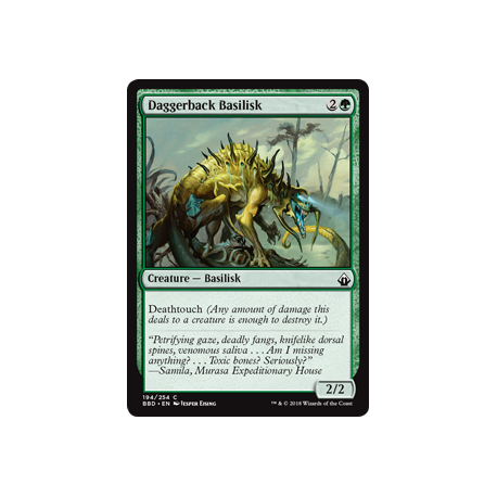 Daggerback Basilisk - Foil