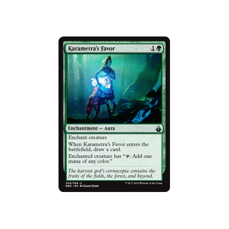 Karametra's Favor - Foil