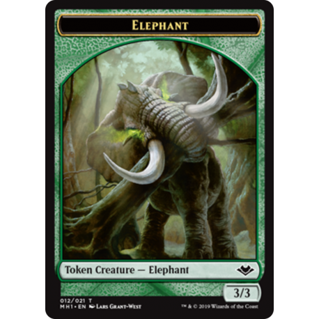 Elephant Token - Foil