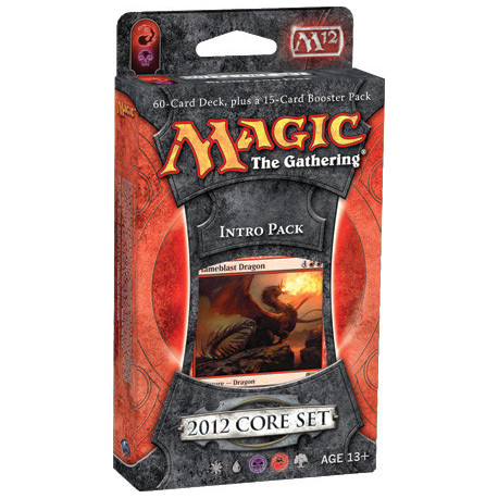 Magic 2012 Core Set - Intro Pack - Blood and Fire (Red/Black)