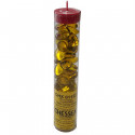 Chessex - Glass Gaming Stones Tube (40+) - Crystal Yellow
