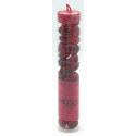 Chessex - Glass Gaming Stones Tube (40+) - Crystal Red