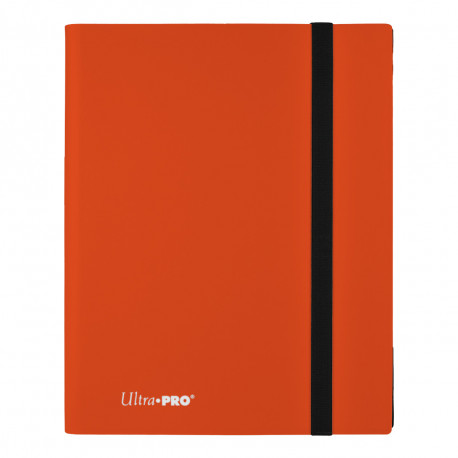 Ultra Pro - Eclipse 9-Pocket PRO-Binder - Pumpkin Orange