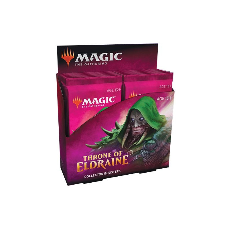 MAGIC THRONE OF ELDRAINE BOOSTER BOX & COLLECTOR'S PACK FREE PRIORITY SHIPPING 