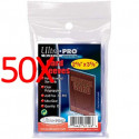 50x Ultra Pro Soft Card Sleeves, 100ct