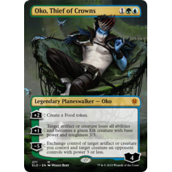 Oko, Thief of Crowns (Borderless)