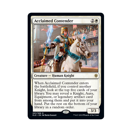 Acclaimed Contender - Foil