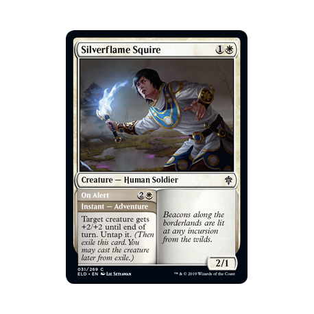 Silverflame Squire - Foil