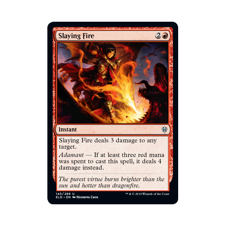 Slaying Fire - Foil