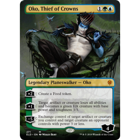 Oko, Thief of Crowns (Borderless) - Foil