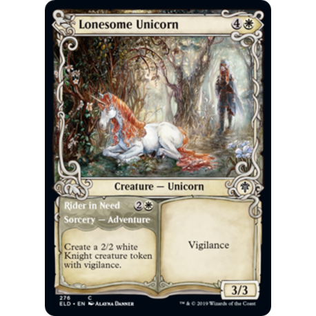 Lonesome Unicorn (Showcase) - Foil