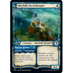 Merfolk Secretkeeper (Showcase) - Foil