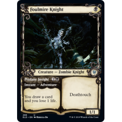 Foulmire Knight (Showcase) - Foil