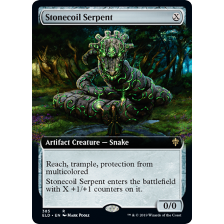 Stonecoil Serpent (Extended) - Foil