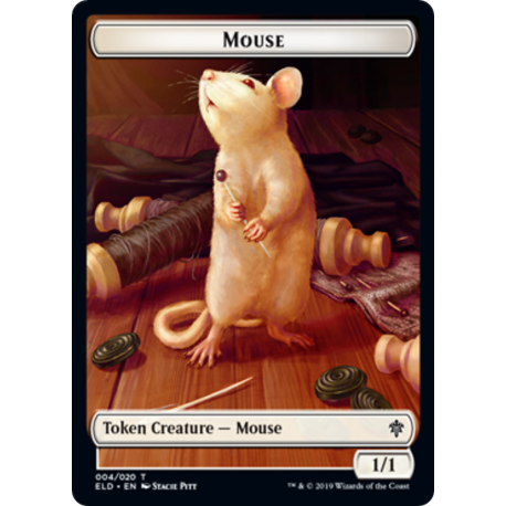 Mouse Token - Foil